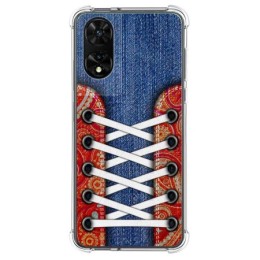 Funda Silicona Antigolpes para TCL 505 diseño Zapatillas 11 Dibujos