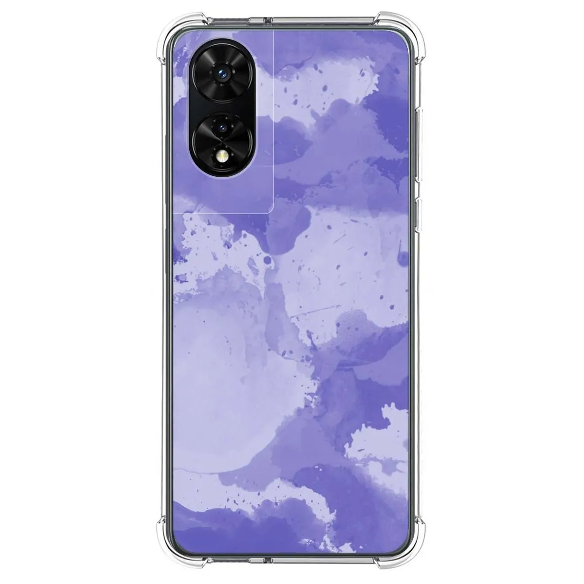 Funda Silicona Antigolpes para TCL 505 diseño Acuarela 01 Dibujos