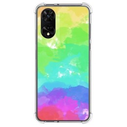 Funda Silicona Antigolpes para TCL 505 diseño Acuarela 03 Dibujos