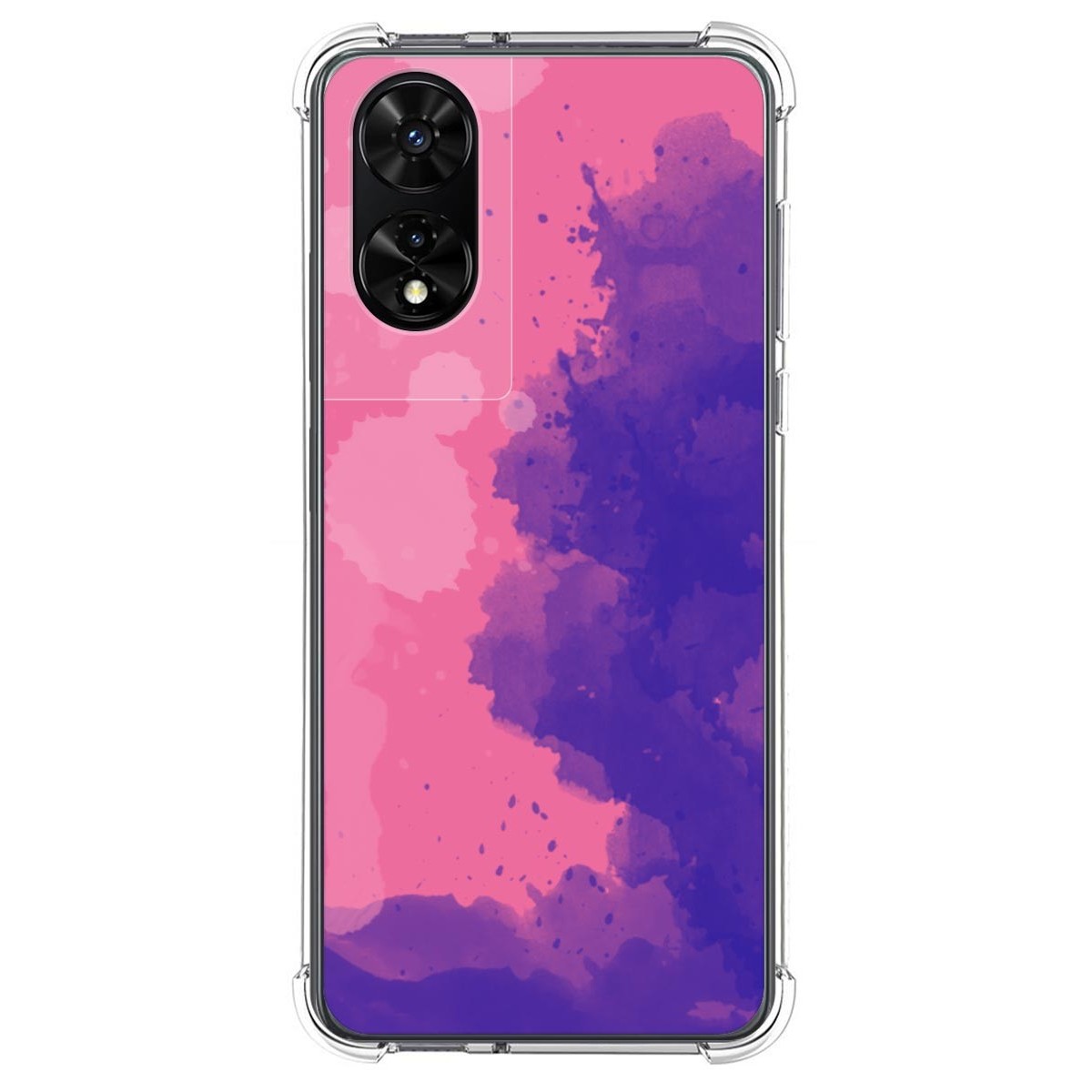 Funda Silicona Antigolpes para TCL 505 diseño Acuarela 07 Dibujos