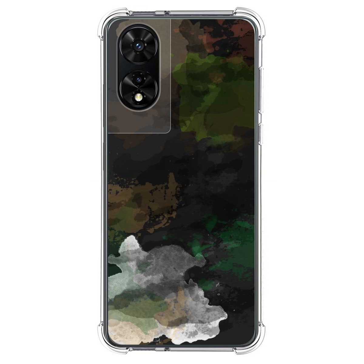 Funda Silicona Antigolpes para TCL 505 diseño Acuarela 12 Dibujos