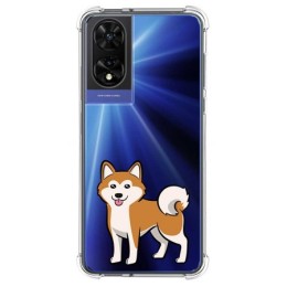 Funda Silicona Antigolpes para TCL 505 diseño Perros 02 Dibujos