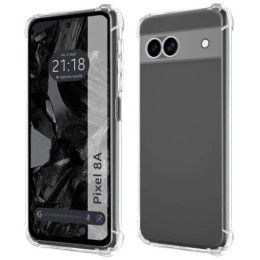 Funda Silicona Antigolpes Transparente para Google Pixel 8a 5G