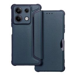 Funda Libro Magnética Antigolpes para Xiaomi Redmi Note 13 5G color Azul