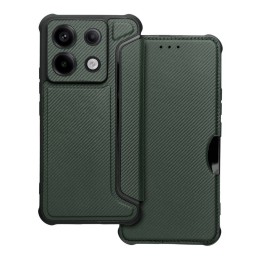 Funda Libro Magnética Antigolpes para Xiaomi Poco X6 5G color Verde