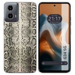 Funda Silicona para Motorola Moto G34 5G diseño Animal 01 Dibujos