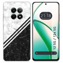 Funda Silicona para Realme 12 5G / 12x 5G diseño Mármol 01 Dibujos