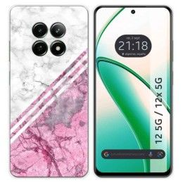 Funda Silicona para Realme 12 5G / 12x 5G diseño Mármol 03 Dibujos