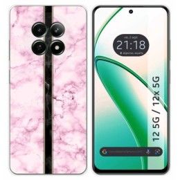 Funda Silicona para Realme 12 5G / 12x 5G diseño Mármol 04 Dibujos