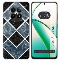 Funda Silicona para Realme 12 5G / 12x 5G diseño Mármol 06 Dibujos