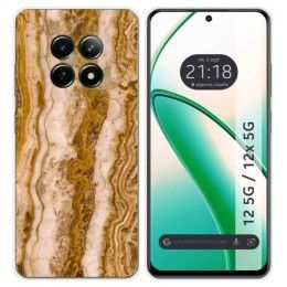 Funda Silicona para Realme 12 5G / 12x 5G diseño Mármol 10 Dibujos