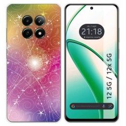 Funda Silicona para Realme 12 5G / 12x 5G diseño Abstracto Dibujos