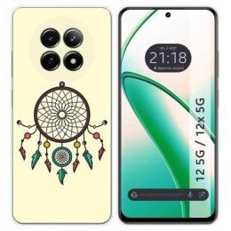 Funda Silicona para Realme 12 5G / 12x 5G diseño Atrapasueños Dibujos