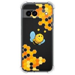 Funda Silicona Antigolpes para Google Pixel 8a 5G diseño Abeja Dibujos