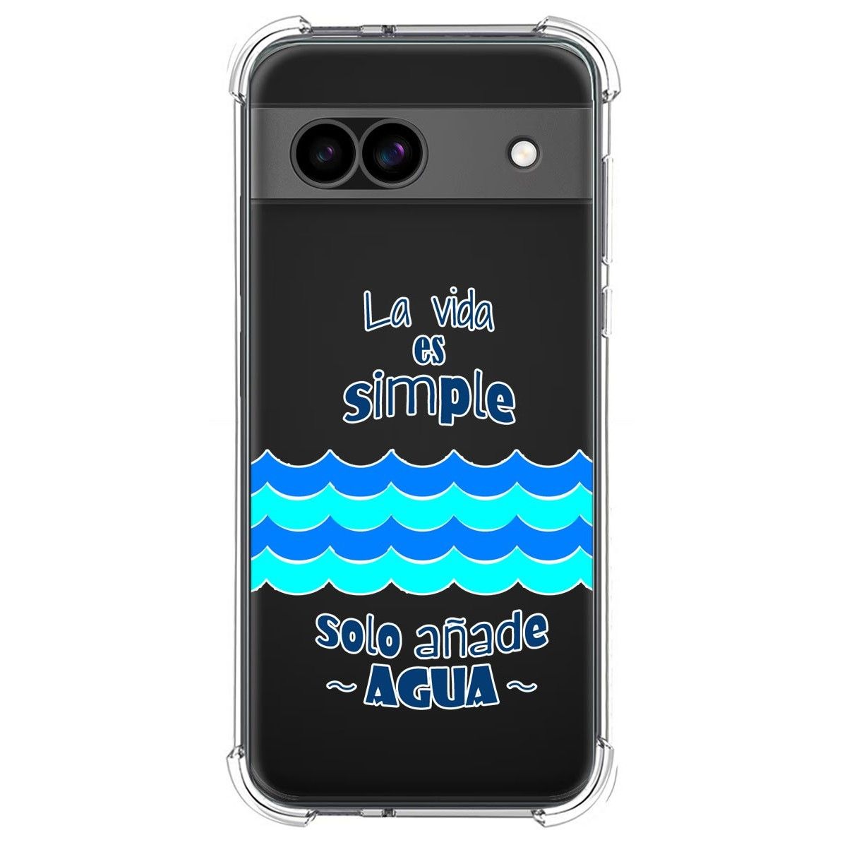 Funda Silicona Antigolpes para Google Pixel 8a 5G diseño Agua Dibujos