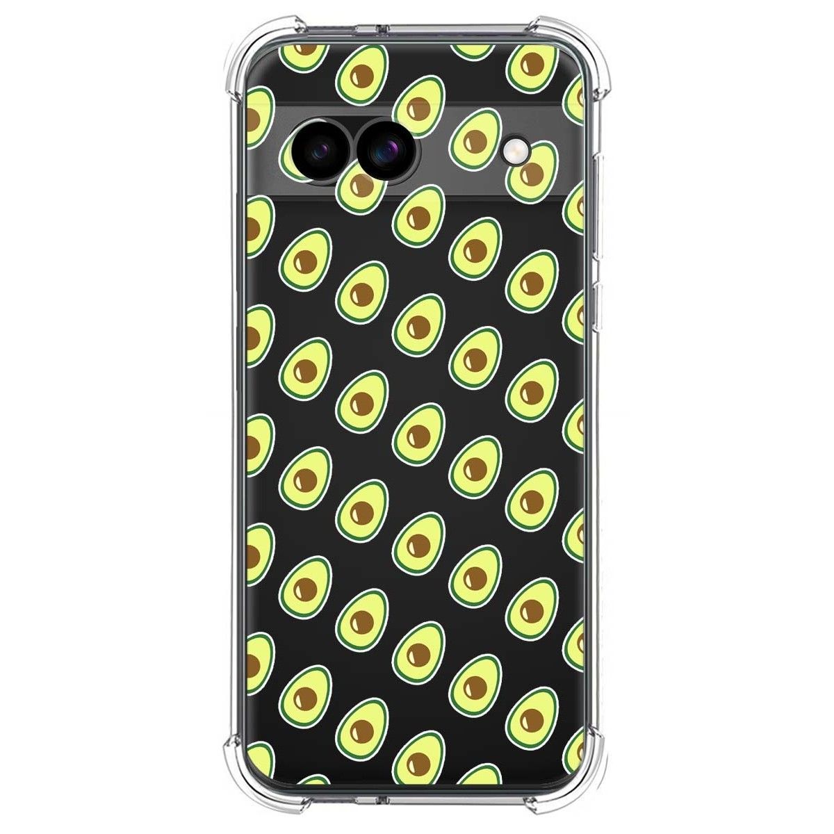 Funda Silicona Antigolpes para Google Pixel 8a 5G diseño Aguacate Dibujos