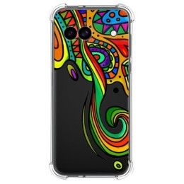 Funda Silicona Antigolpes para Google Pixel 8a 5G diseño Colores Dibujos