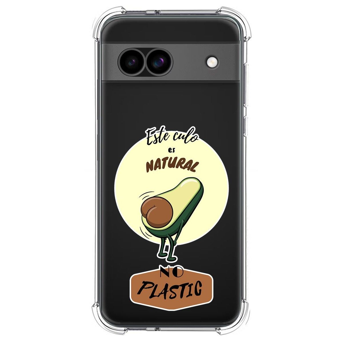 Funda Silicona Antigolpes para Google Pixel 8a 5G diseño Culo Natural Dibujos