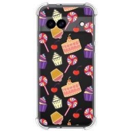 Funda Silicona Antigolpes para Google Pixel 8a 5G diseño Dulces 01 Dibujos