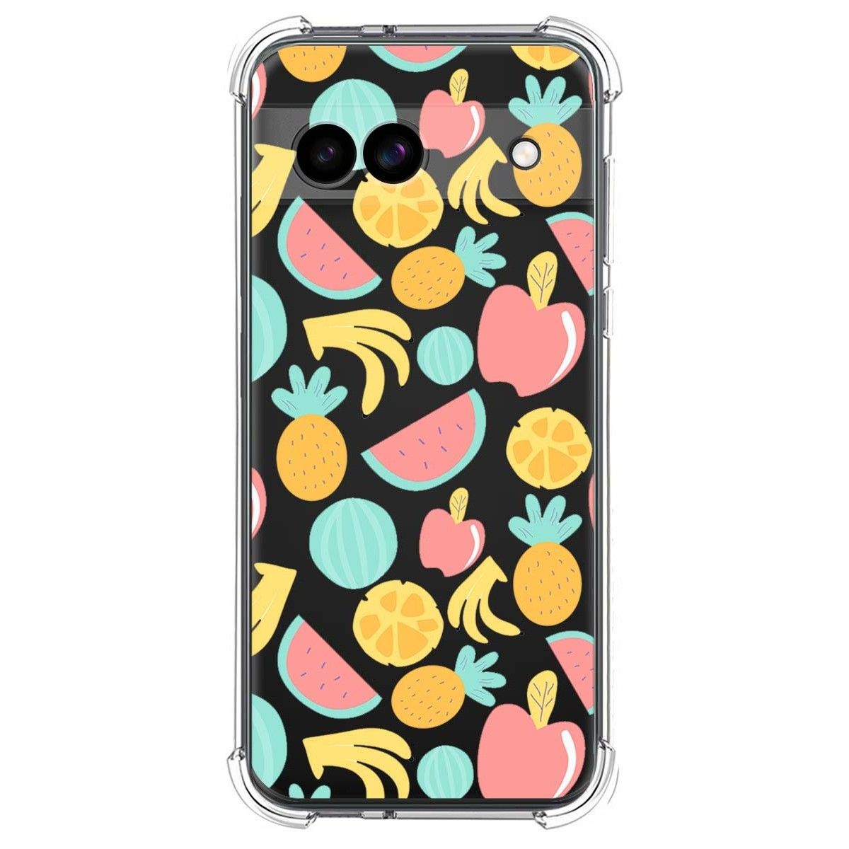 Funda Silicona Antigolpes para Google Pixel 8a 5G diseño Frutas 02 Dibujos