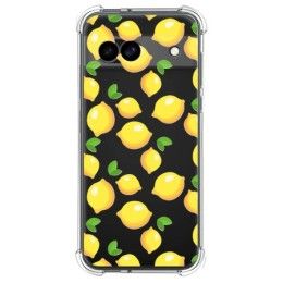 Funda Silicona Antigolpes para Google Pixel 8a 5G diseño Limones Dibujos