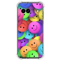 Funda Silicona Antigolpes para Google Pixel 8a 5G diseño Smile Dibujos