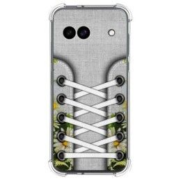 Funda Silicona Antigolpes para Google Pixel 8a 5G diseño Zapatillas 08 Dibujos