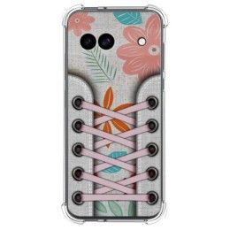 Funda Silicona Antigolpes para Google Pixel 8a 5G diseño Zapatillas 09 Dibujos