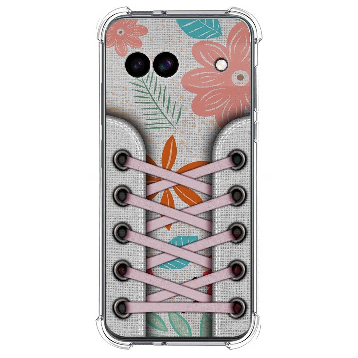 Funda Silicona Antigolpes para Google Pixel 8a 5G diseño Zapatillas 09 Dibujos