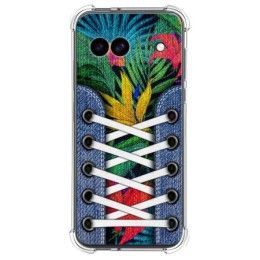 Funda Silicona Antigolpes para Google Pixel 8a 5G diseño Zapatillas 12 Dibujos