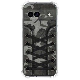 Funda Silicona Antigolpes para Google Pixel 8a 5G diseño Zapatillas 15 Dibujos