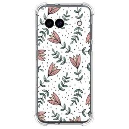 Funda Silicona Antigolpes para Google Pixel 8a 5G diseño Flores 01 Dibujos