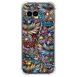 Funda Silicona Antigolpes para Google Pixel 8a 5G diseño Flores 04 Dibujos