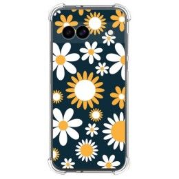 Funda Silicona Antigolpes para Google Pixel 8a 5G diseño Flores 08 Dibujos