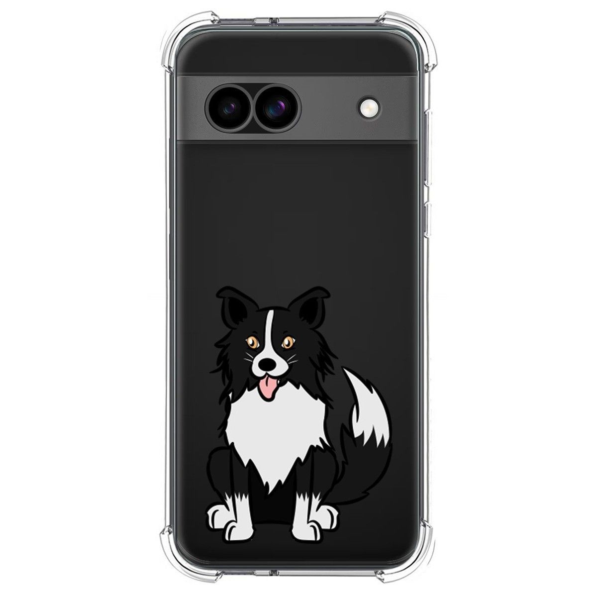 Funda Silicona Antigolpes para Google Pixel 8a 5G diseño Perros 01 Dibujos