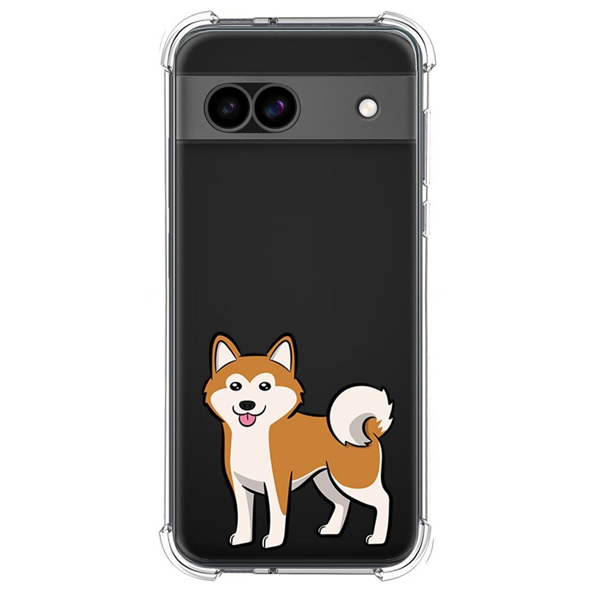 Funda Silicona Antigolpes para Google Pixel 8a 5G diseño Perros 02 Dibujos