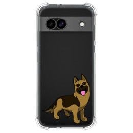 Funda Silicona Antigolpes para Google Pixel 8a 5G diseño Perros 03 Dibujos