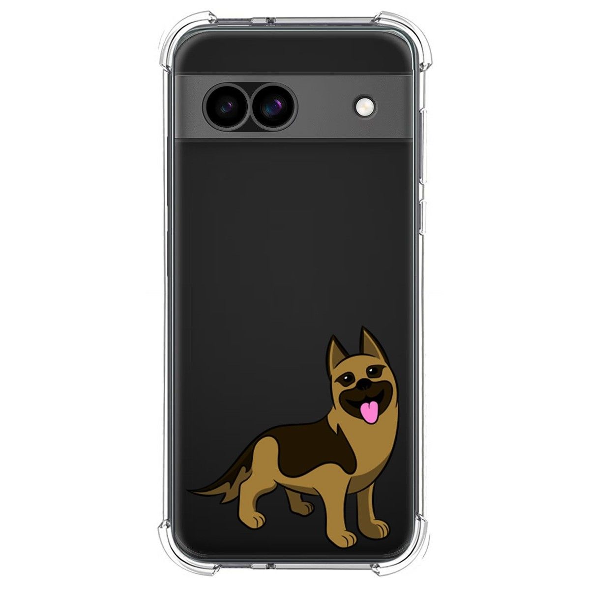 Funda Silicona Antigolpes para Google Pixel 8a 5G diseño Perros 03 Dibujos