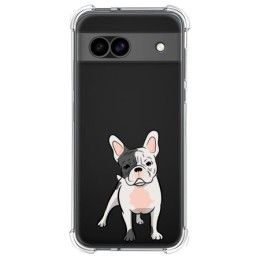 Funda Silicona Antigolpes para Google Pixel 8a 5G diseño Perros 06 Dibujos