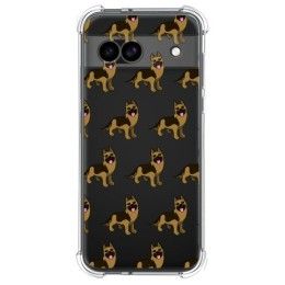 Funda Silicona Antigolpes para Google Pixel 8a 5G diseño Perros 09 Dibujos