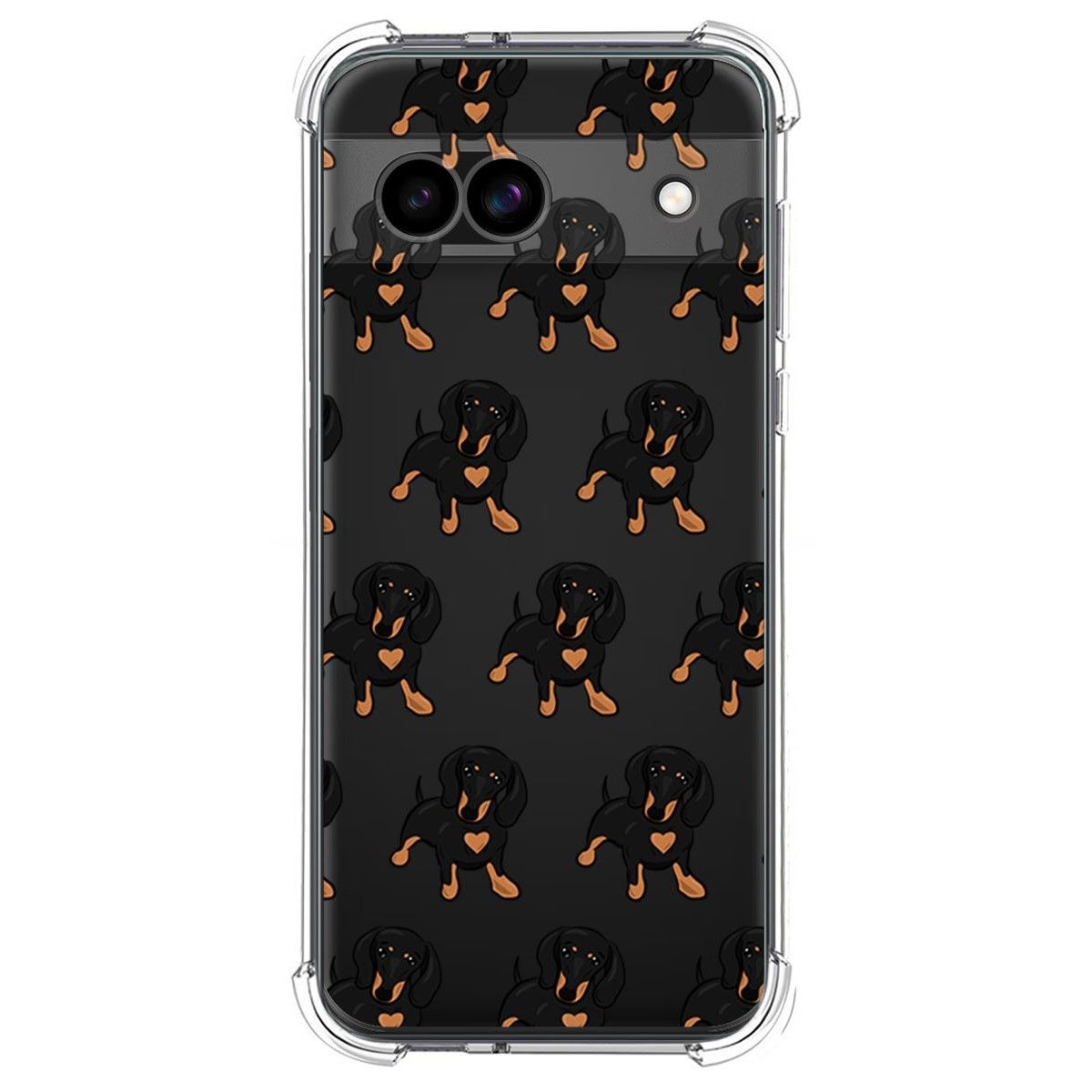 Funda Silicona Antigolpes para Google Pixel 8a 5G diseño Perros 10 Dibujos