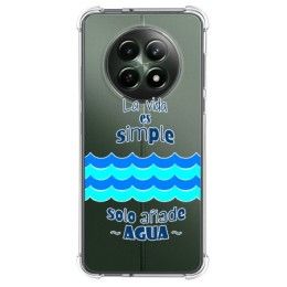 Funda Silicona Antigolpes para Realme 12 5G / 12x 5G diseño Agua Dibujos