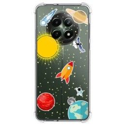 Funda Silicona Antigolpes para Realme 12 5G / 12x 5G diseño Espacio Dibujos