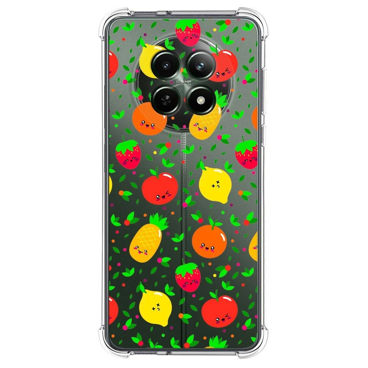 Funda Silicona Antigolpes para Realme 12 5G / 12x 5G diseño Frutas 01 Dibujos