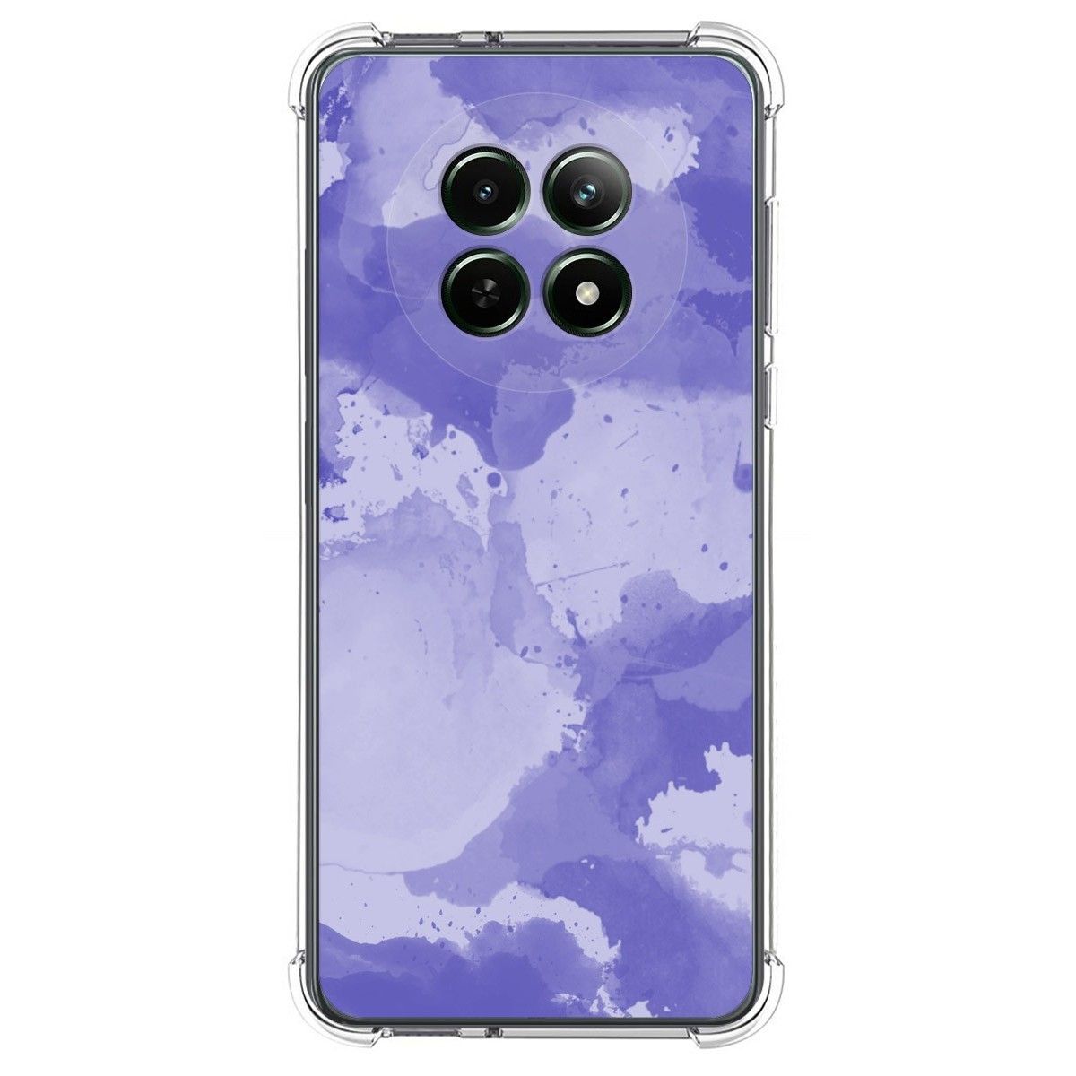 Funda Silicona Antigolpes para Realme 12 5G / 12x 5G diseño Acuarela 01 Dibujos