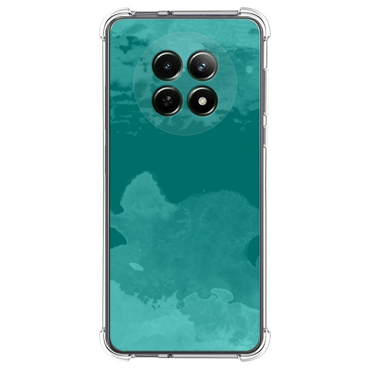 Funda Silicona Antigolpes para Realme 12 5G / 12x 5G diseño Acuarela 06 Dibujos