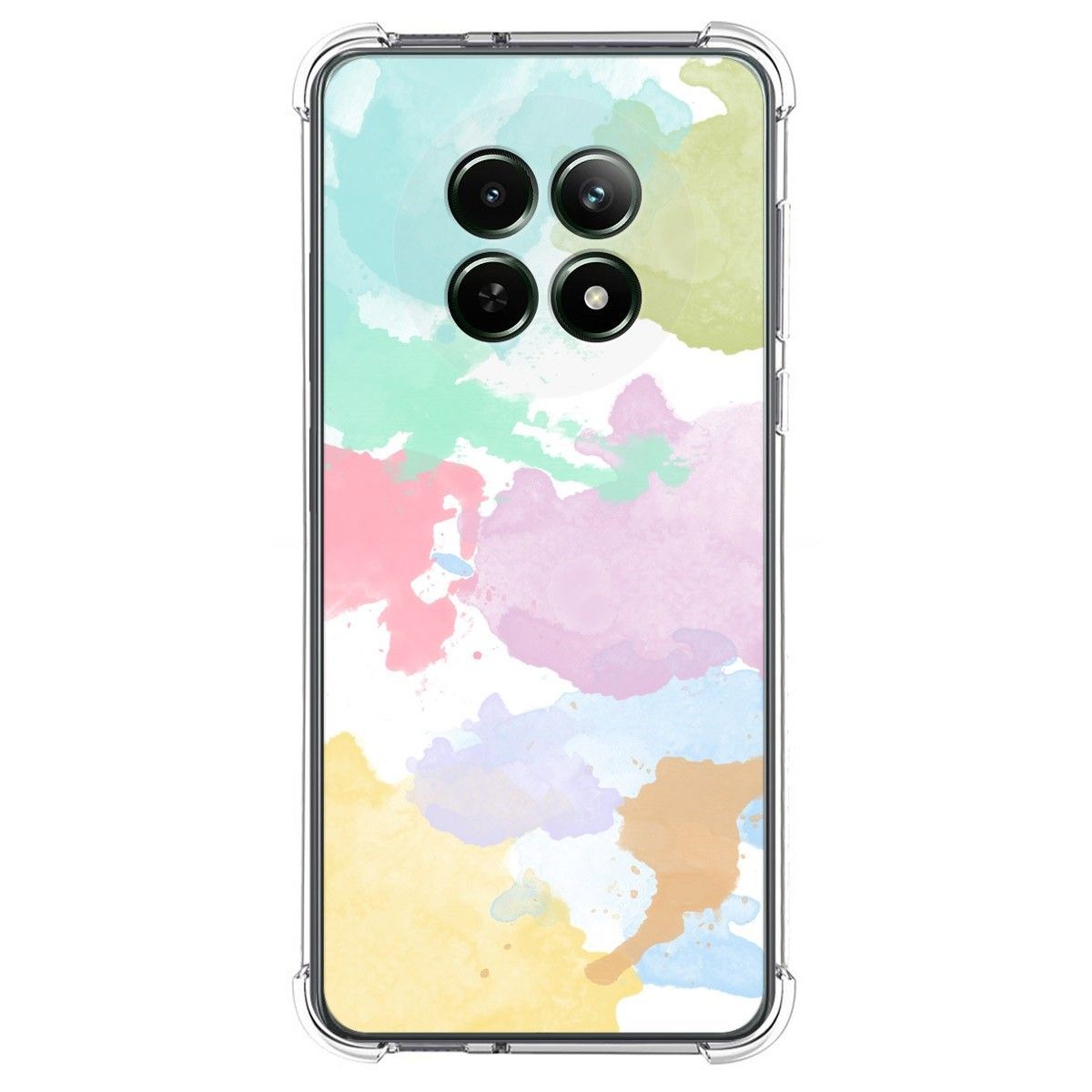 Funda Silicona Antigolpes para Realme 12 5G / 12x 5G diseño Acuarela 11 Dibujos