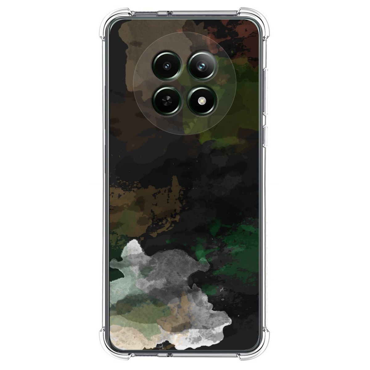 Funda Silicona Antigolpes para Realme 12 5G / 12x 5G diseño Acuarela 12 Dibujos