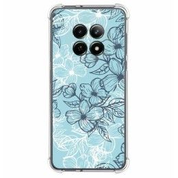 Funda Silicona Antigolpes para Realme 12 5G / 12x 5G diseño Flores 03 Dibujos