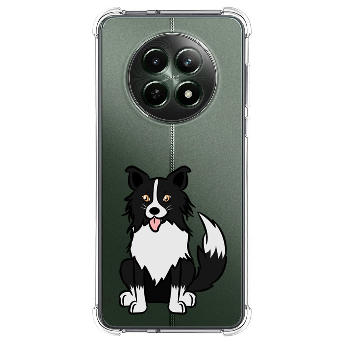 Funda Silicona Antigolpes para Realme 12 5G / 12x 5G diseño Perros 01 Dibujos